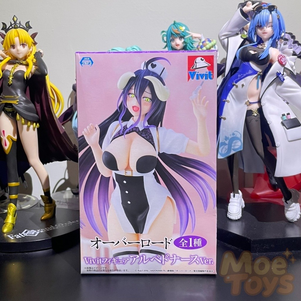 System Service Vivit Figure - Albedo - Nurse Ver - Overlord