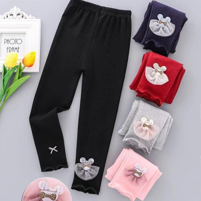 [PROMO] Leging anak import 1bulan-5 tahun Katun Nyaman Bayi - Hitam, S