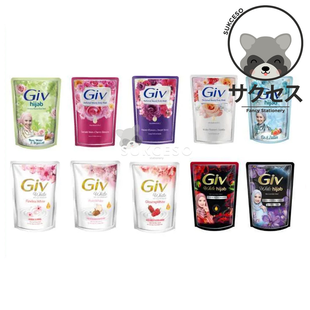 GIV Body Wash 60ml All Varian | Giv Hijab Body Wash