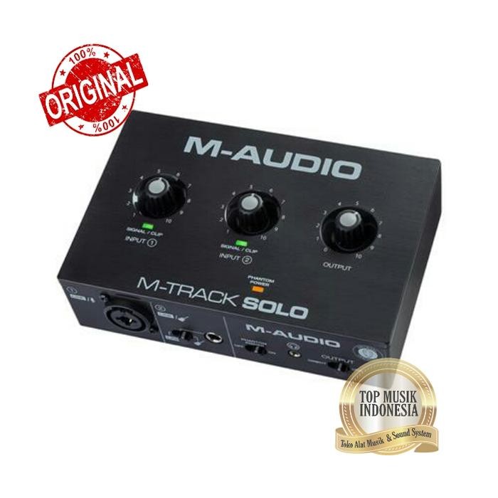 M-Audio M-Track Solo USB Audio Interface
