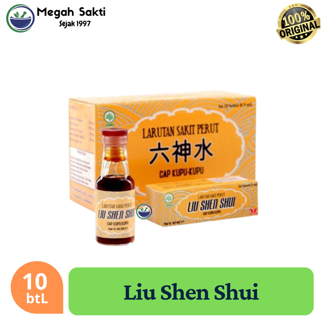 Liu Shen Shui - New Formula |  Obat Cair Herbal Peluruh Angin & Penyegaran Tubuh BKK