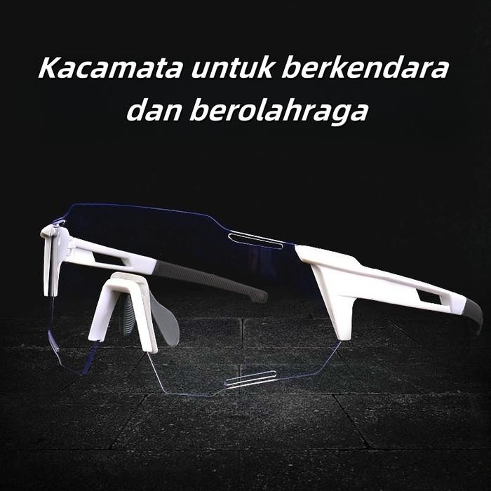 YJ Kacamata Sepeda  Kacamata Outdoor Kacamata Gaya Kacamata Sporty  Kacamata Wanita Pria Optik Anti 