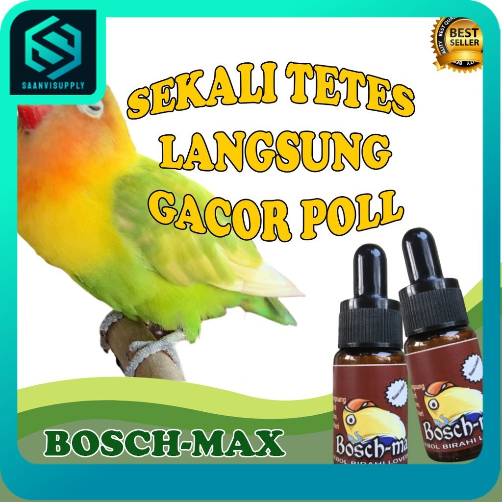 SALE Vitamin Penggacor Lovebird Bosch-Max, Kualitas 100%