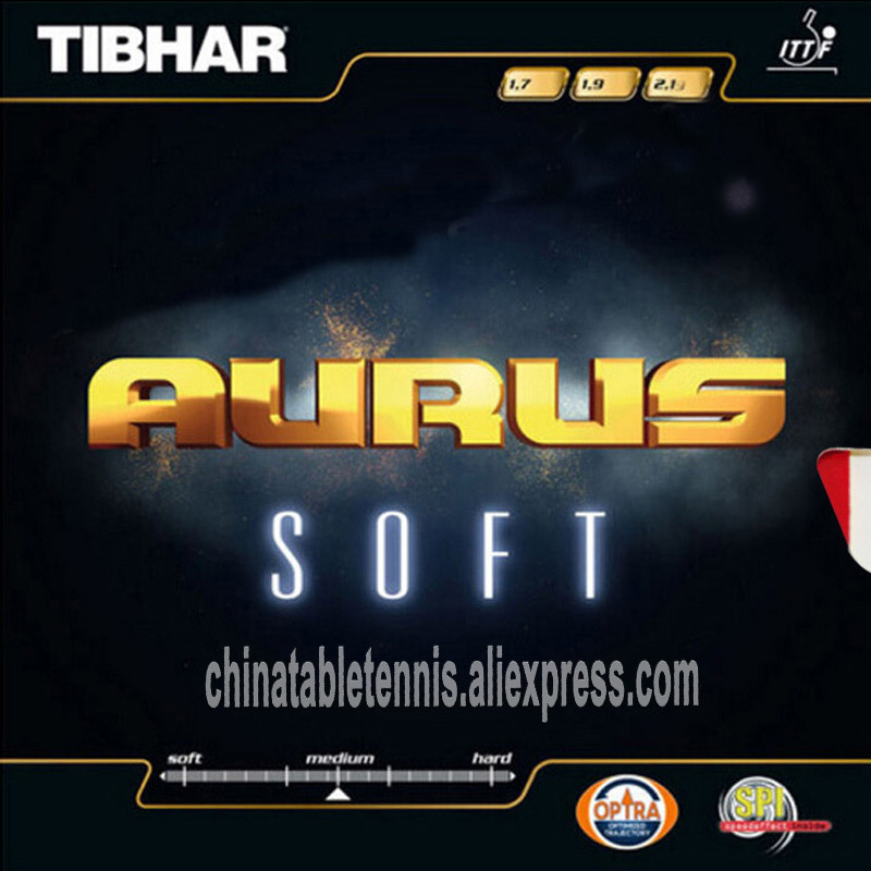 Original Tibhar Aurus Soft pimples in table tennis rubber fast attack with loop table tennis rackets