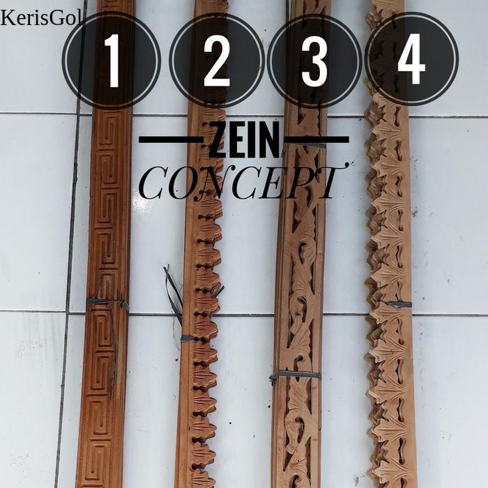 LIS KAYU - LIS AQUARIUM - UKIRAN KAYU - PIGURA GL9