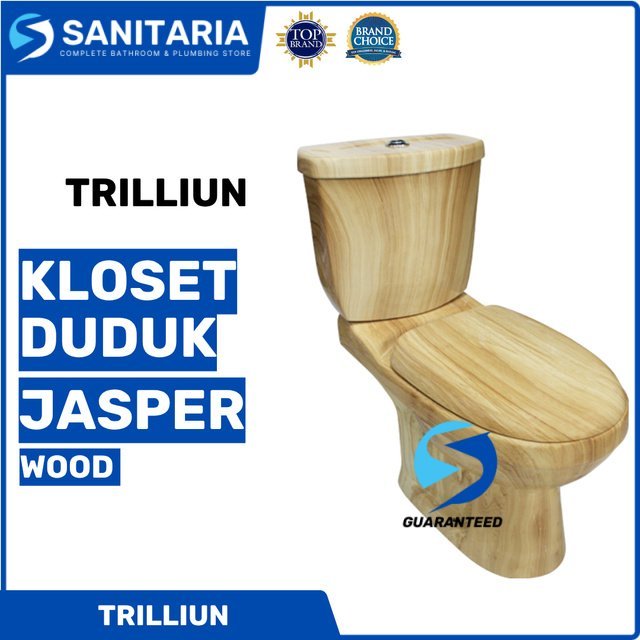 Kloset Duduk Jasper Wood Trilliun