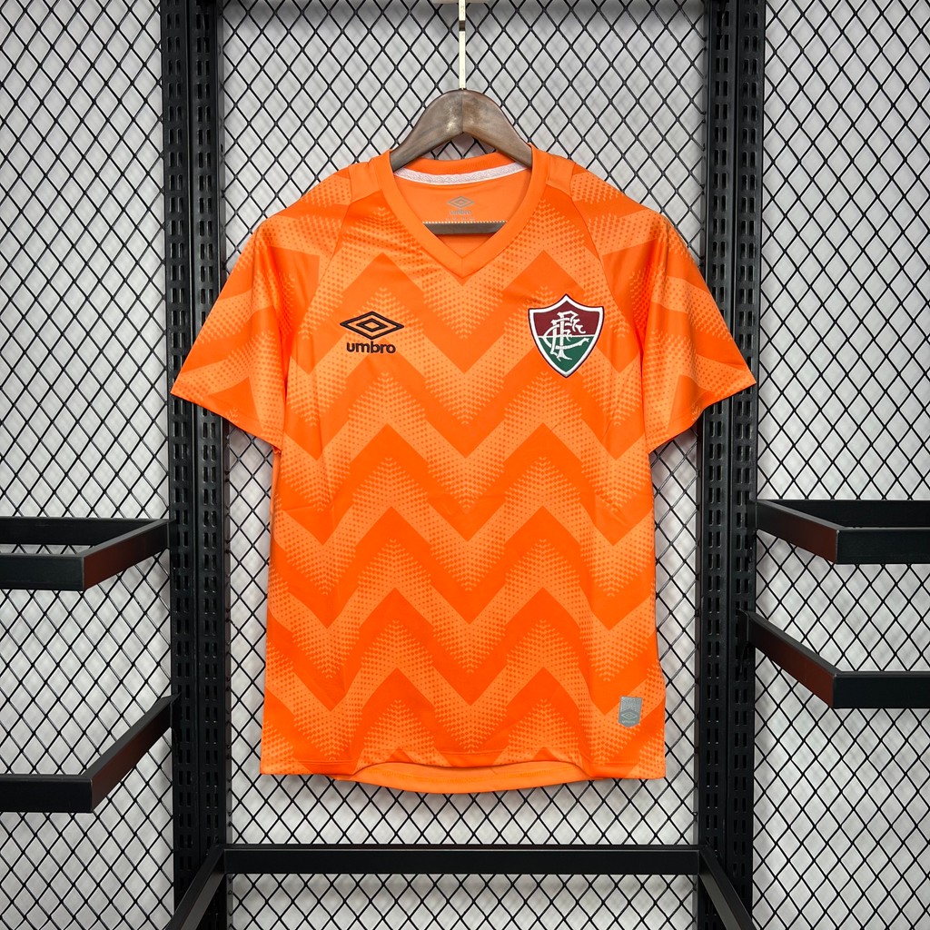 Jersey Fluminense 2024/25 Goalkeeper A14 T shirt pria