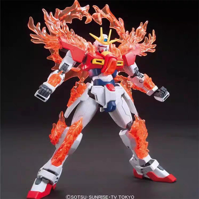 High quality Bandai GUNDAM HG Series TRY BURNING KAMIKI BURNING Anime Action Figure Assembly Model T