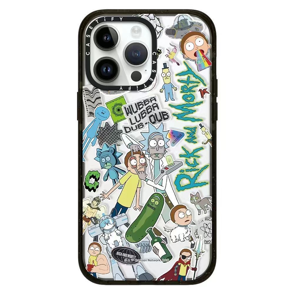 CASETiFY Collaboration Rick and Morty Compatible iPhone 16 Pro Max Apple 15 Magnetic Phone Case 13 T