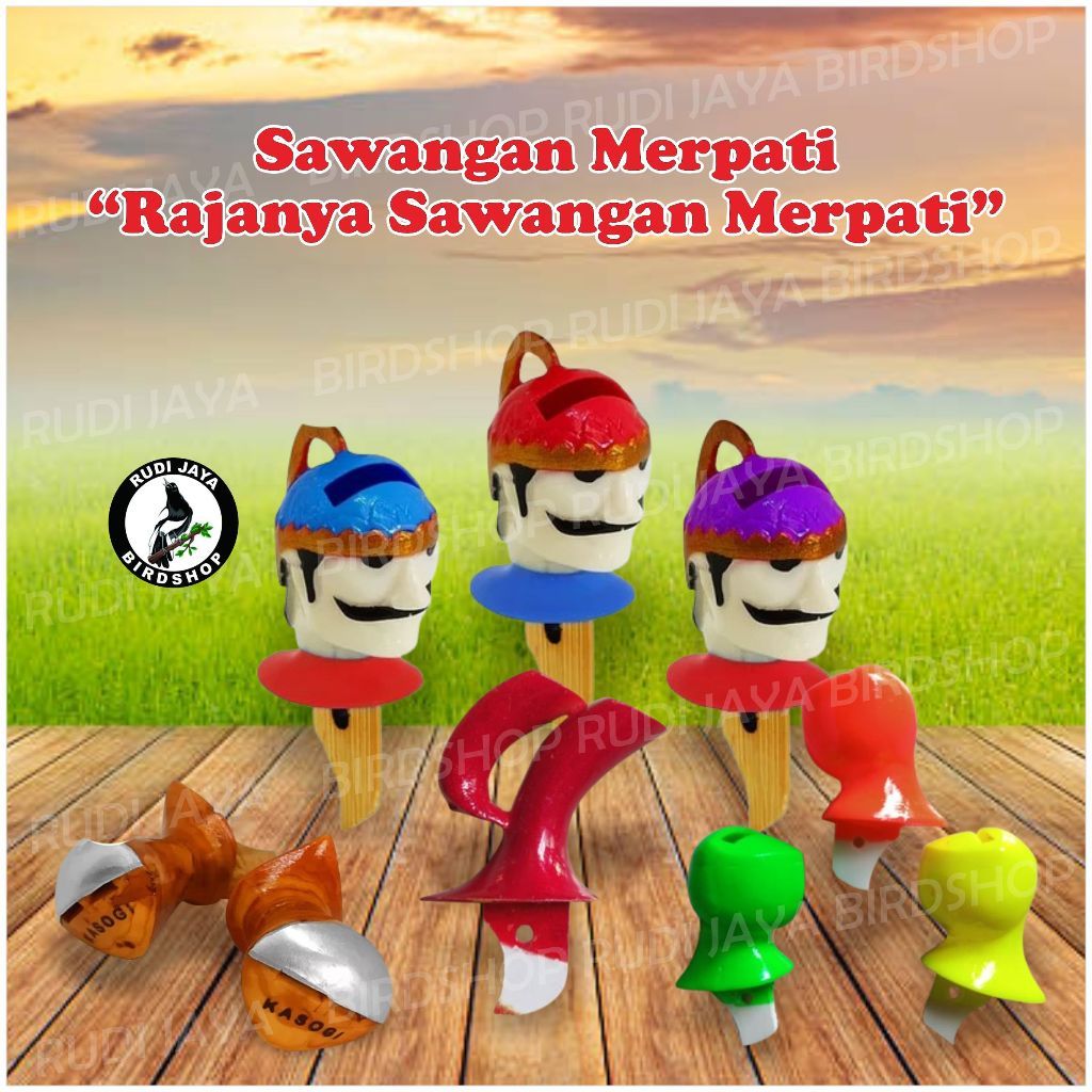 SEDIA SAWANGAN FIBER KAYU RENCONG KASBUN HOTANG GERONONG MERPATI HATONG BUNYI TERBANG DI UDARA