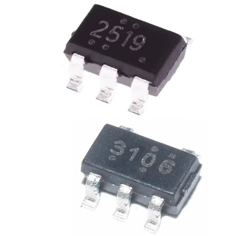 10pcs BP1360 SOT23-5 BP2519 BP3105 BP3106 BP3519 BP8519C New accessories