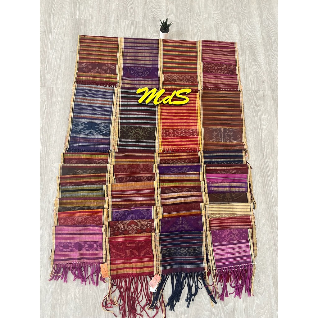 MdS Selendang Pepledoan Pledoan Plendoan Tenun Gringsing Klasik Tenganan Bali