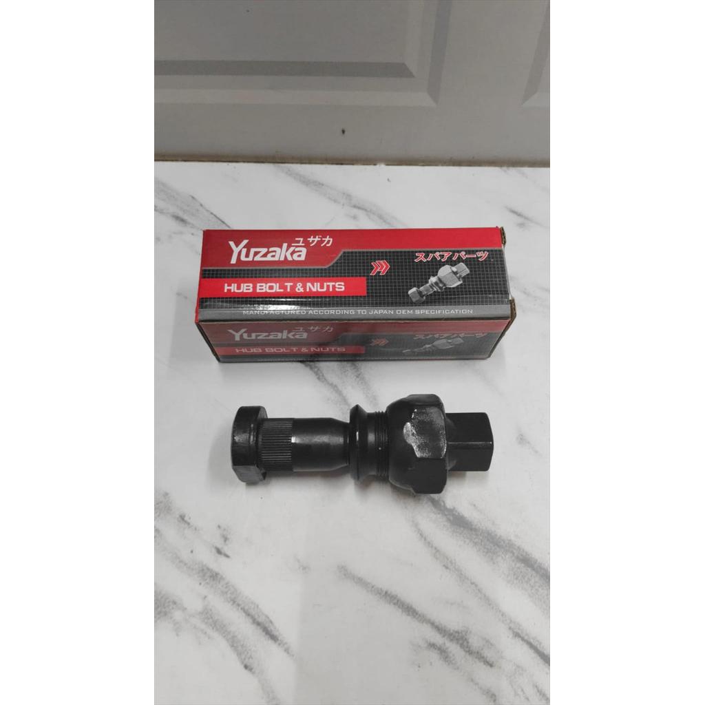 Baut Roda Hub Bolt Truk Hino Lohan Jumbo Suri Belakang Kiri Yuzaka