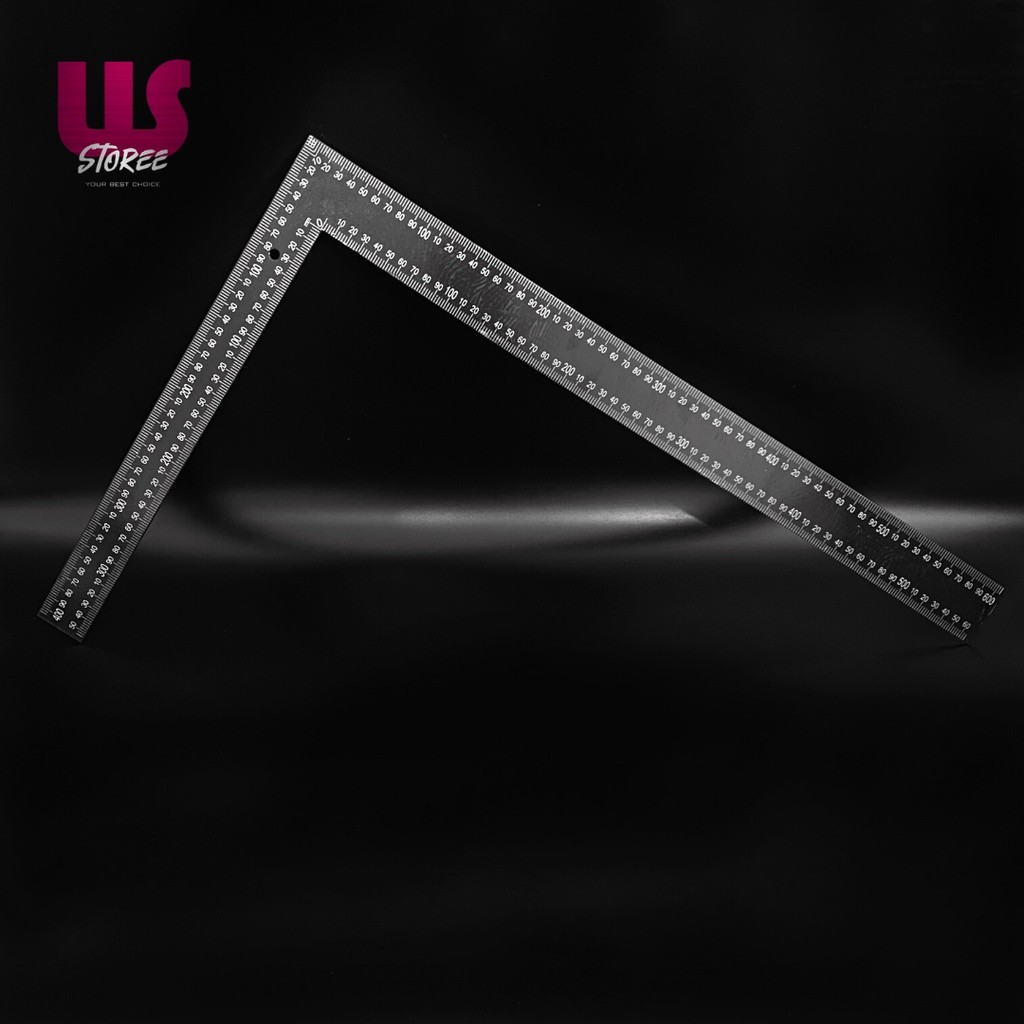 BELTER Penggaris Siku L Besi 40x60 Penggaris Tukang Full Besi Siku Meter 40 x 60 cm
