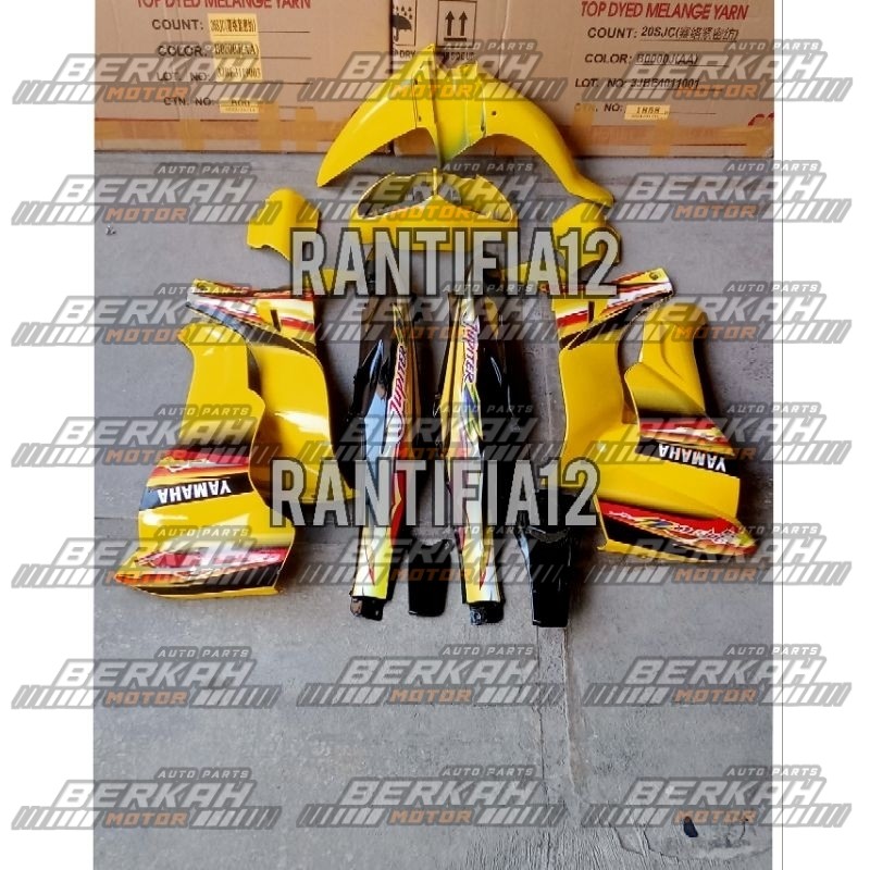 Bodi Set Jupiter Z Lama Full Set Halus Body Jupiter Z Lama Kuning Hitam