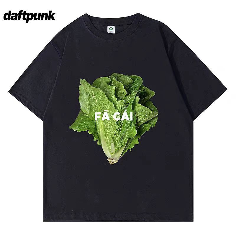[HOT]  RUDEBASIC - vegetable Oversized Tee | Semi Heavy Weight