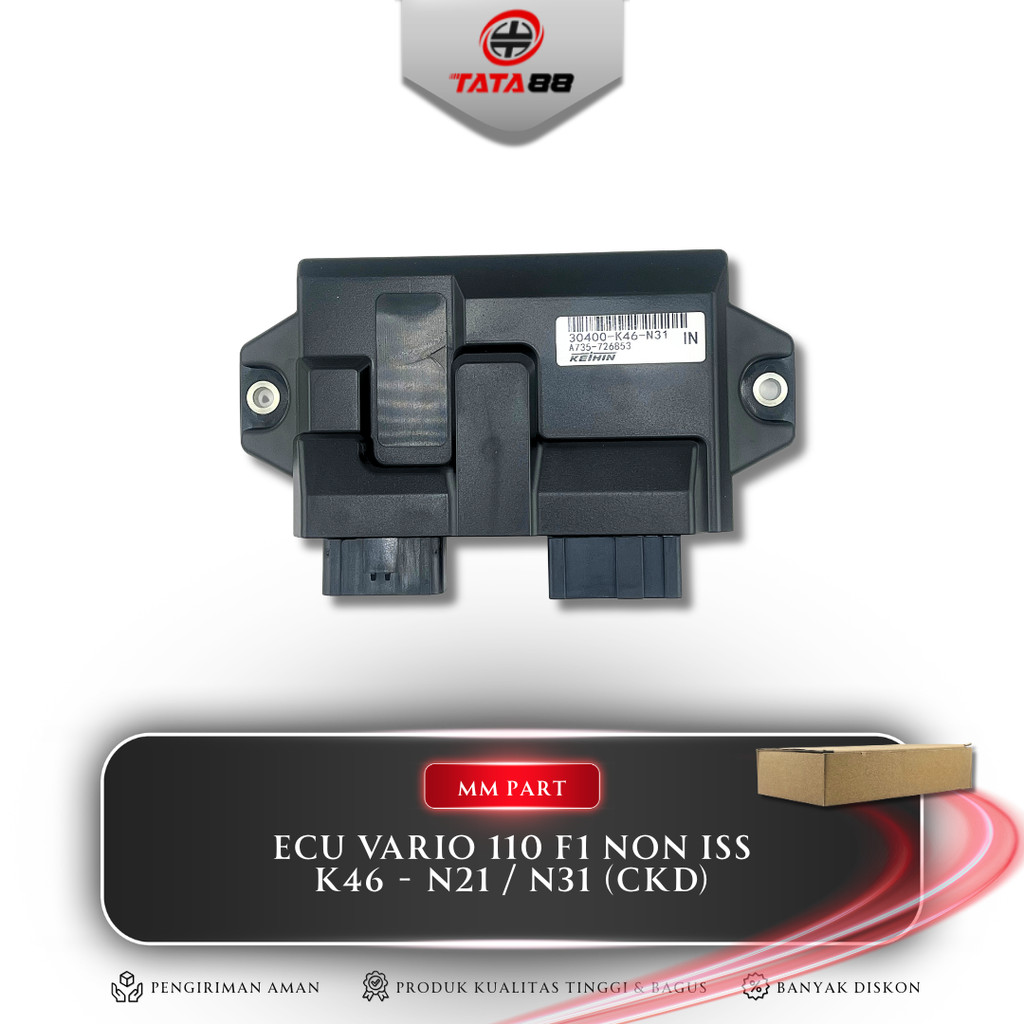 ECU VARIO 110 F1 NON ISS 30400-K46-N21/N31 CKD - ECU ECM VARIO 110 FI ESP NON ISS 2015 – 2019 (30400