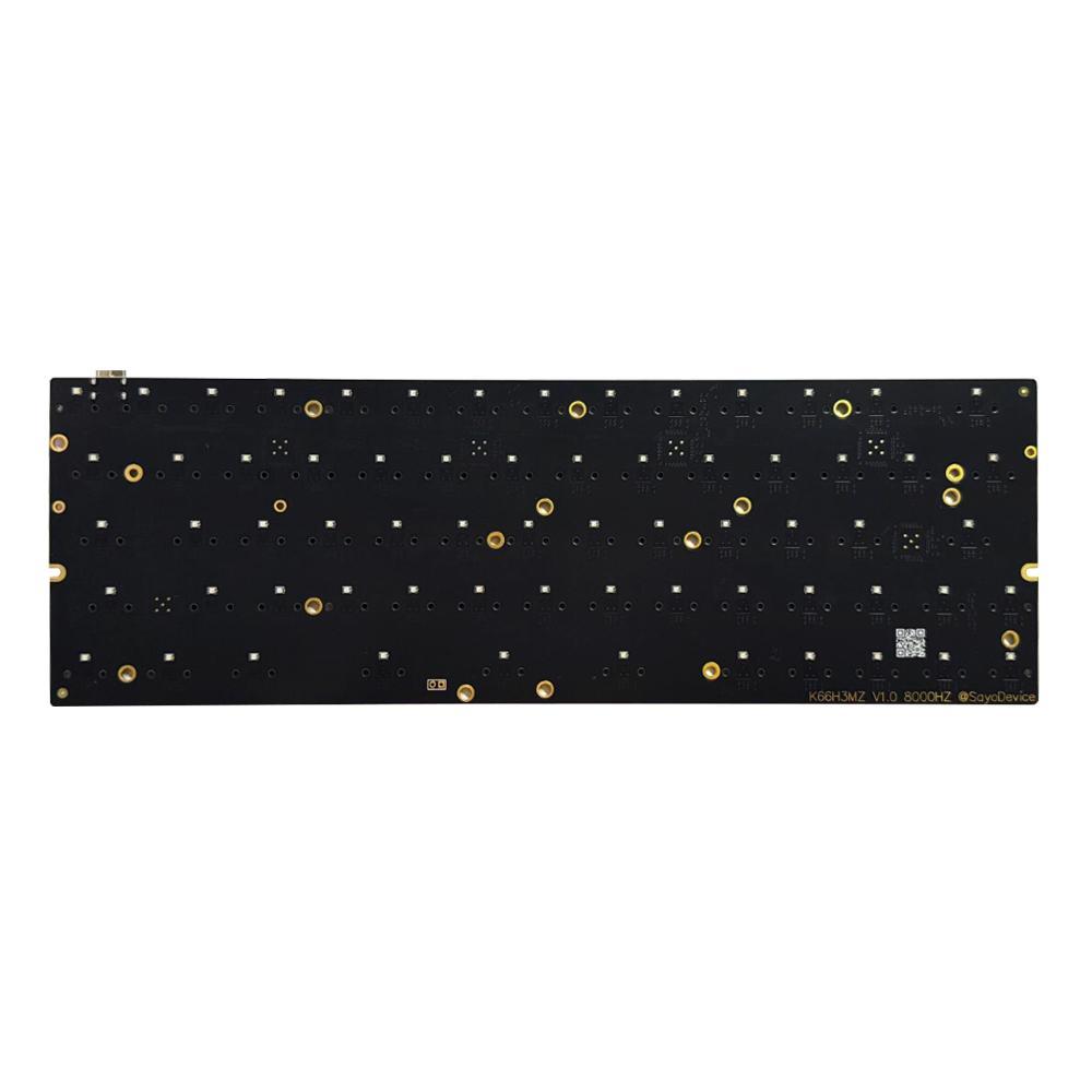 SayoDevice K66H3MZ 8K HE PCB Hall Effect 60% Gaming Keyboard Rapid Trigger SOCD RDT