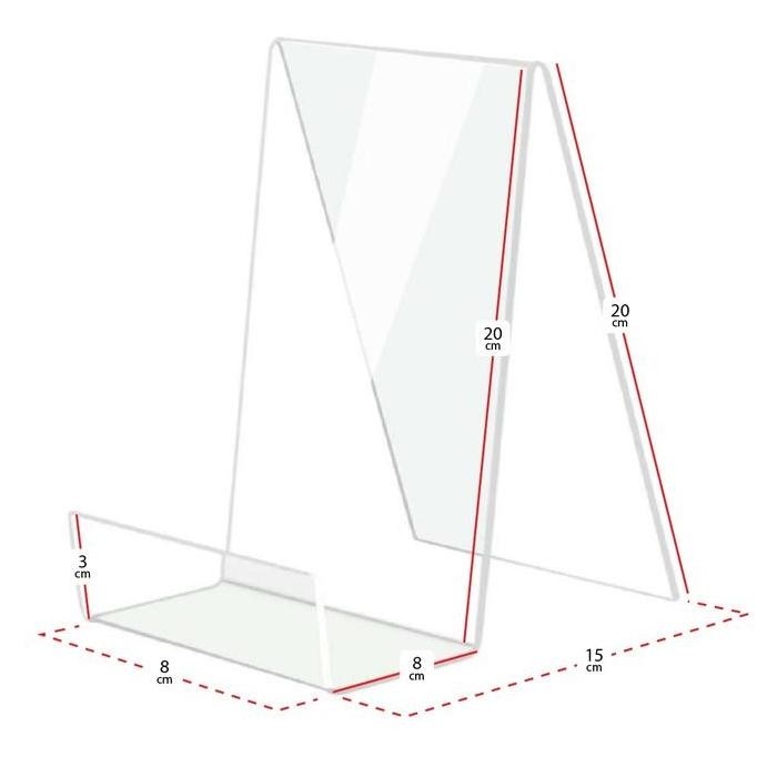 Akrilik display buku//display tablet//display hp uk custom