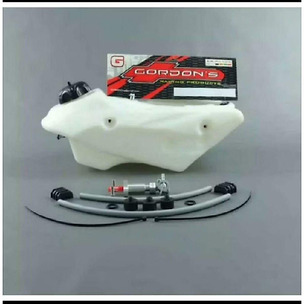 Tengki body gordon KLX 150 putih