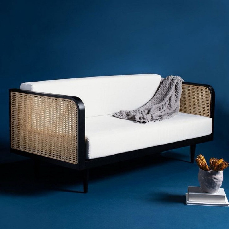 Sofa Rotan Kayu Jati Sofa Minimalis Sofa Retro Sofa Bed