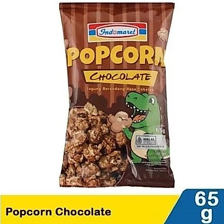 Indomaret Popcorn Chocolate 65 Gram Popcorn Indomaret 65 Gram
