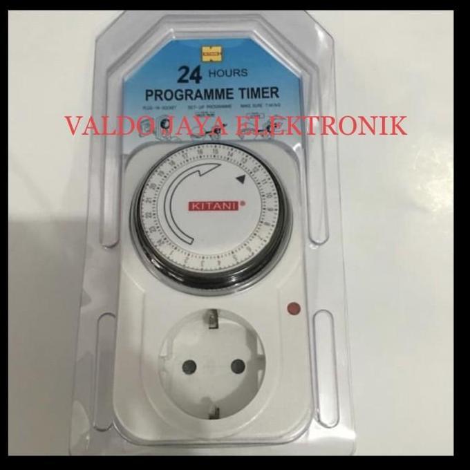 NEW Timer KITANI Manual 24 Jam Stop Kontak Timer