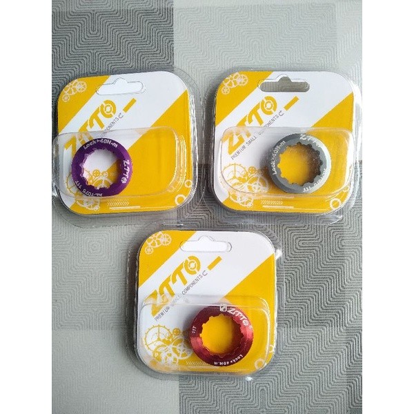 Foto Lockring lock ring pengunci ujung sprocket cassette 11T ZTTO