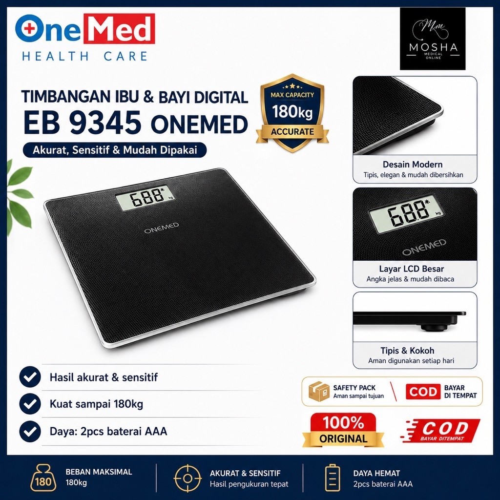 ONEMED-Timbangan Badan Digital Ibu dan Bayi EB9345
