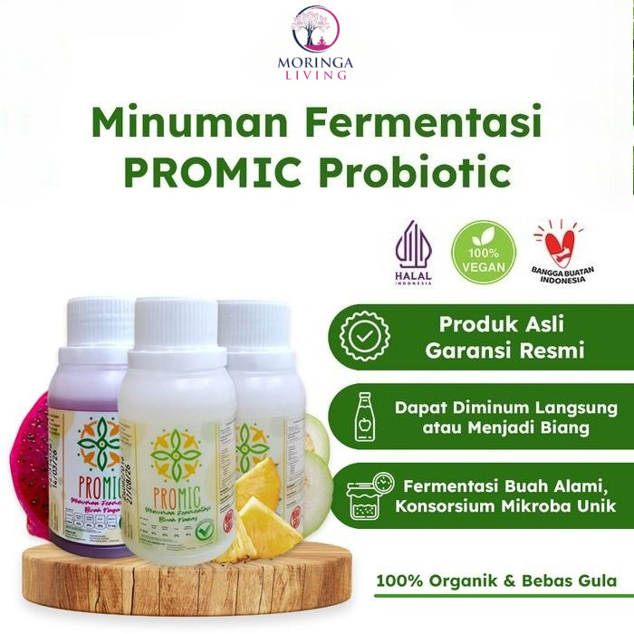 Promic Probiotic Microbes Biang Starter Minuman Fermentasi Buah 100ml Morifa