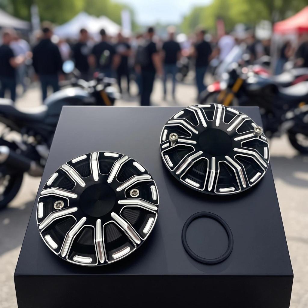 Motorcycle Engine Side Cover Protectors Stylish Turbine Engine Side Covers Custom Sleek