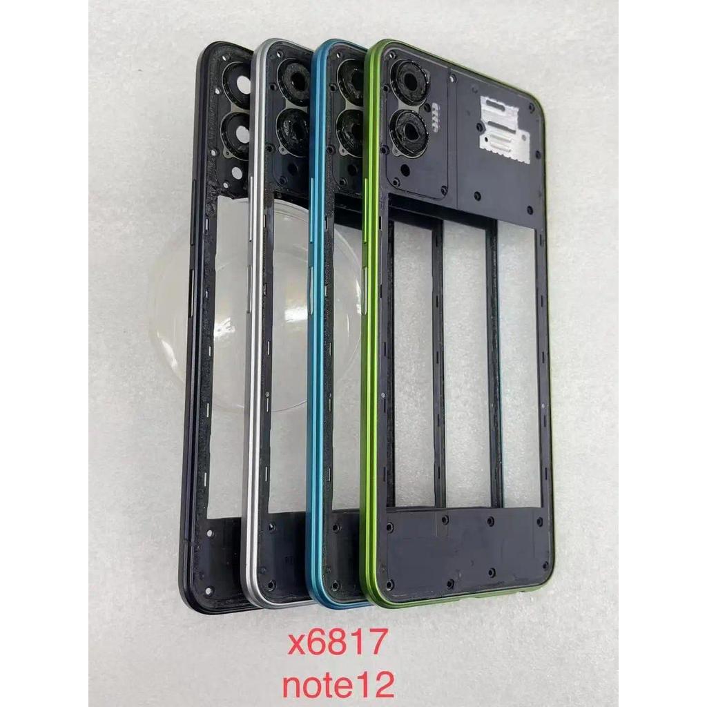 5PCS New For Infinix smart 8 pro Hot 20 X6826 Note 30 pro X678B out frame Display Bezel Middle Frame