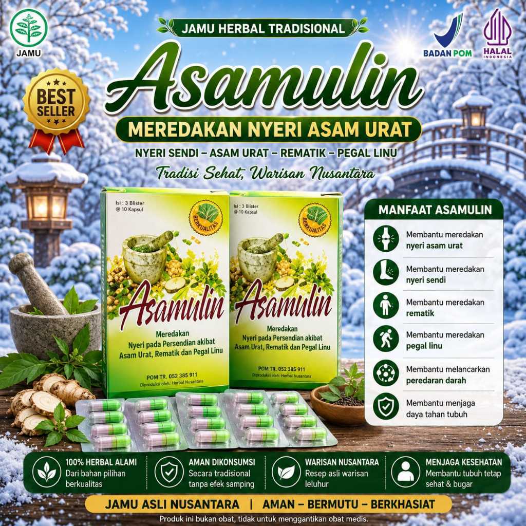 [APOTEK KALYANA] Ready Obat Tradisional Kapsul Herbal Terlaris Untuk Jamu TerAsamulinkan 1 BOX Bisa 