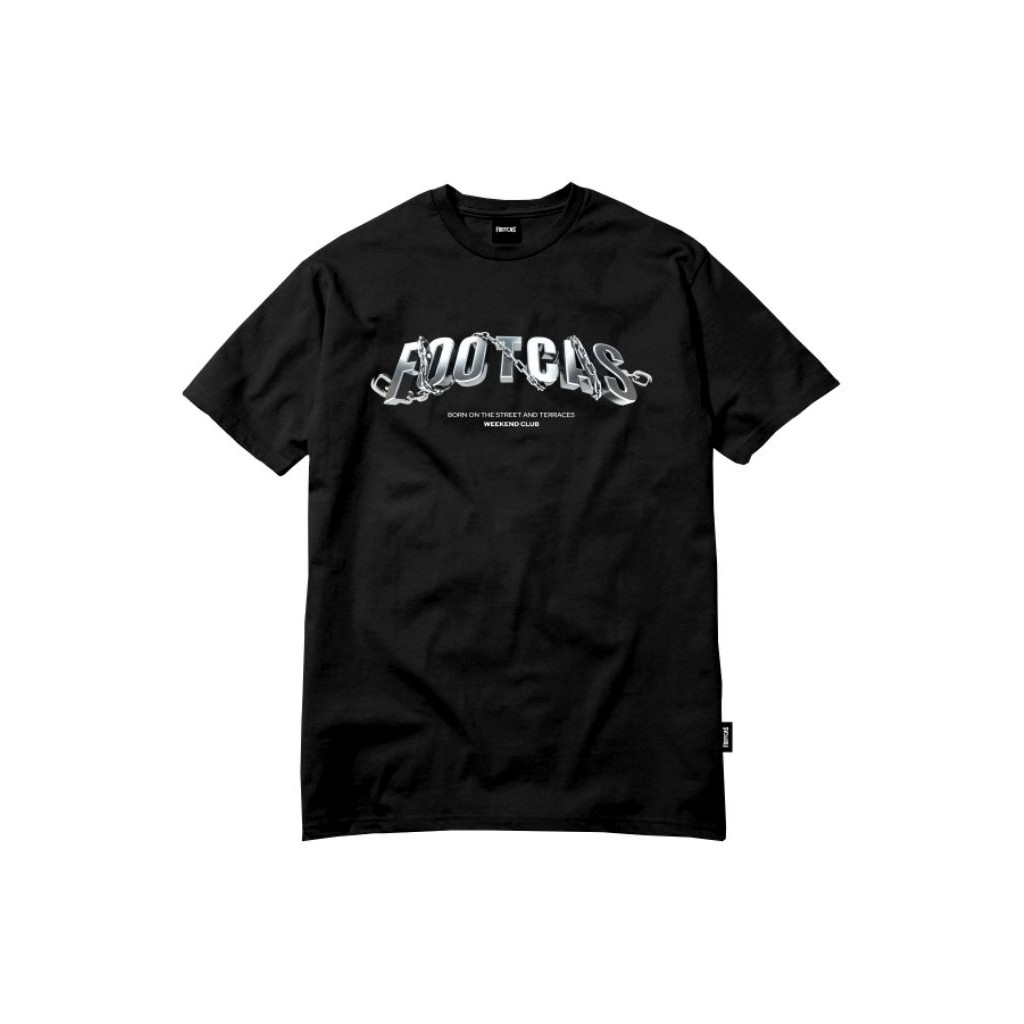 KAOS T-Shirt Footcas Chrome Slave