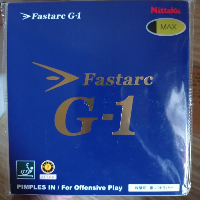 KARET TENIS MEJA NITTAKU FASTARC G1 MAX ORIGINAL - Hitam