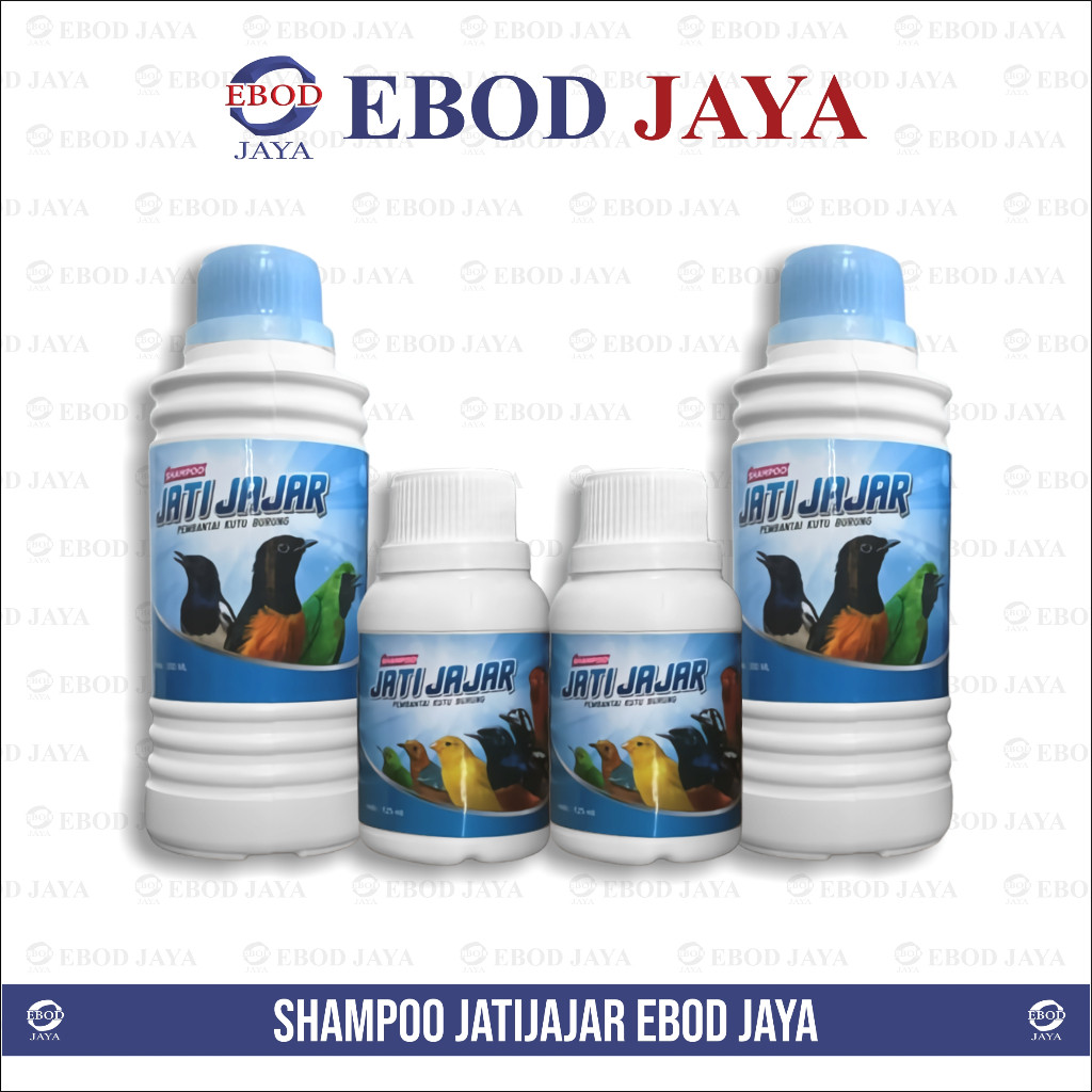 Shampoo Burung Jati Jajar Ebod Jaya 125/300ml
