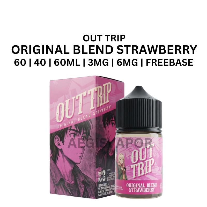 Out Trip Original Blend Strawberry 60ml Freebase