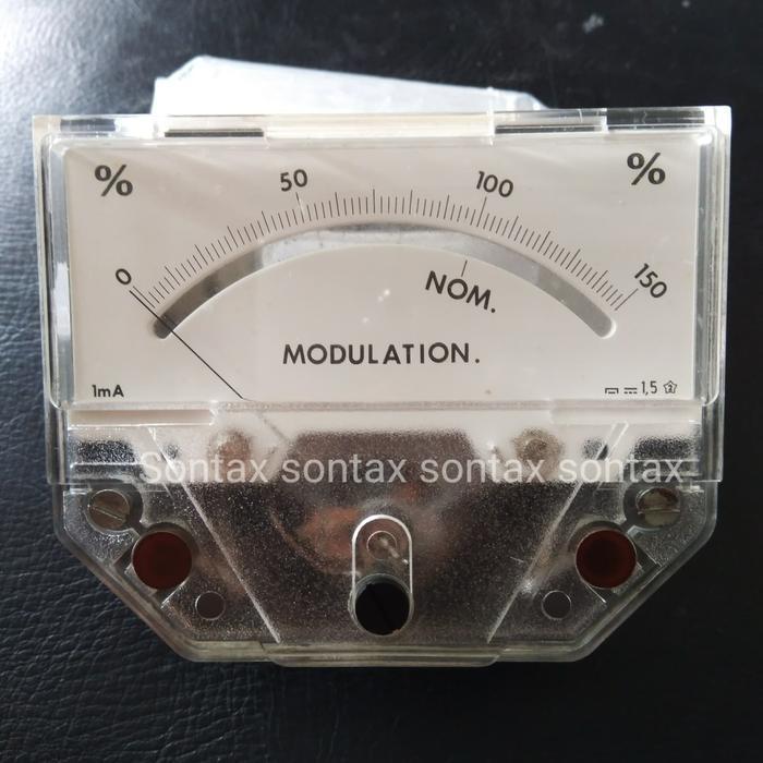 vu meter modulasi signal Big Salle 