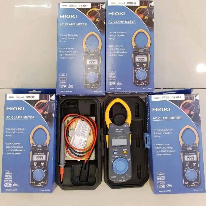 Hioki CM3281 AC CLAMP METER - Tang Amper 2000A HIOKI CM 3281