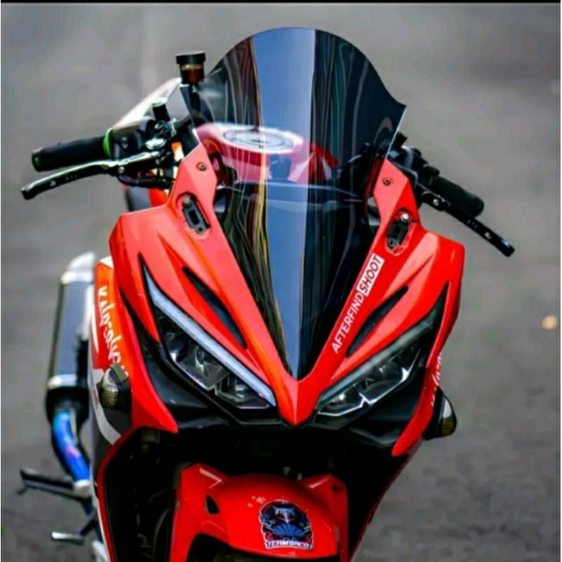 windshield Visor CBR 150r LED k45g jenong pendek 2016/2017