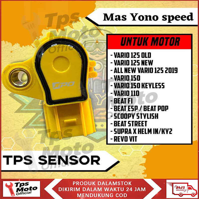TPO SENSOR TPS BEAT RACING SENSOR TPS TPO HONDA VARIO 125 VARIO 150 VARIO 110 BEAT POP BEAT ESP BEAT