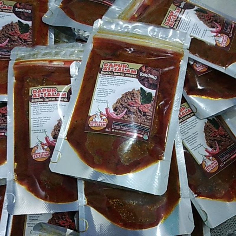READY STOCK, BUMBU RENDANG PEDAS ASLI PADANG,BUMBU RENDANG PADANG, BUMBU PADANG,BUMBU RENDANG, BUMBU