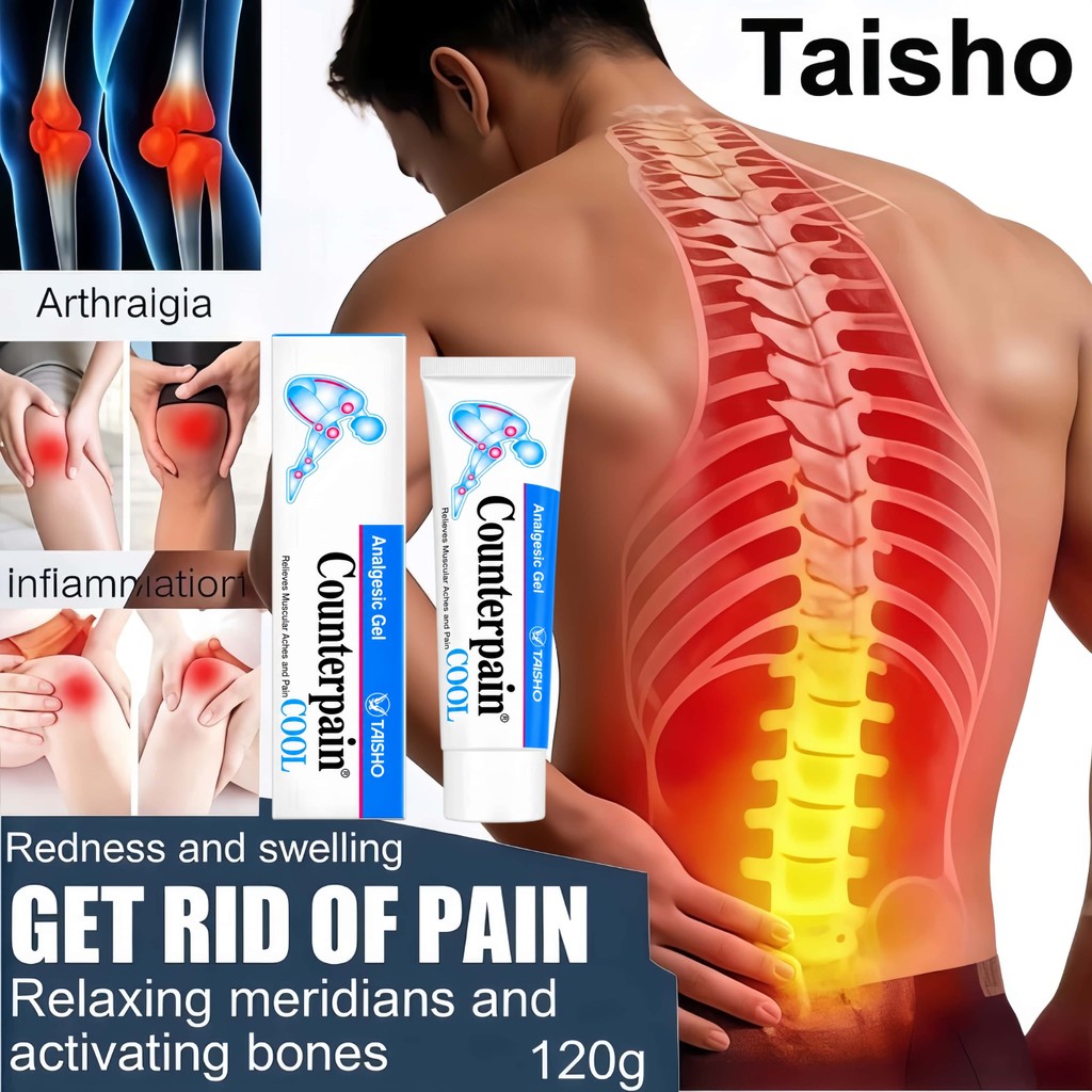 Counterpain Cool Analgesic Gel  Gel Oles Otot Bantu Redakan Pegal Linu Nyeri Otot dan Rasa Tidak Nya