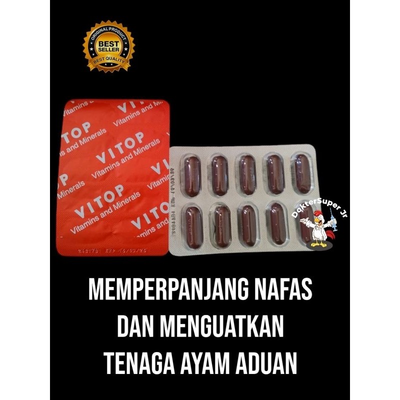 VITOP vitamin dan mineral ayam super