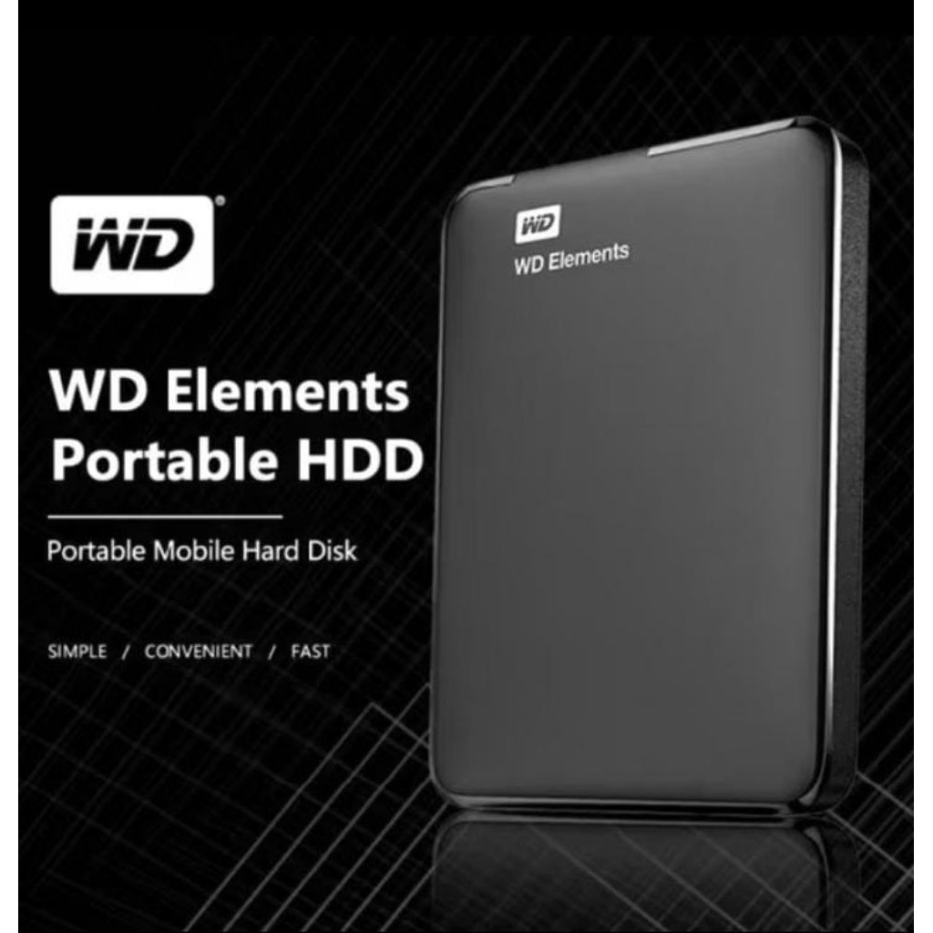 WD elements portable HDD