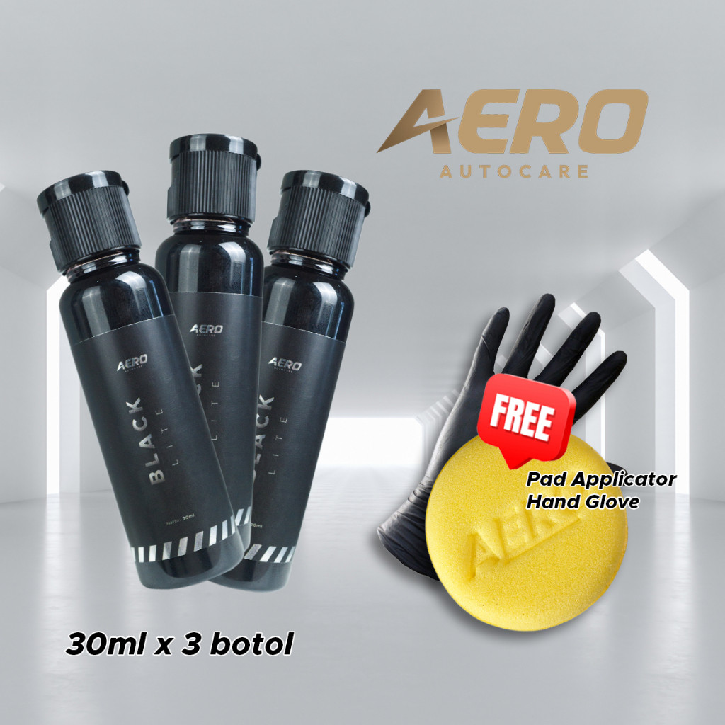 RUNSHOP_ Aero Black Lite 30 ml Beli 2 dan 3 Lebih Hemat