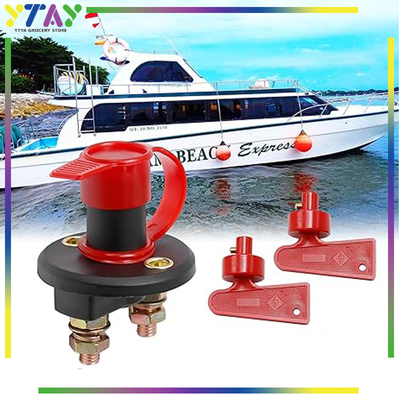 Saklar Aki Mobil Saklar Switch Aki Mobil Engine Battery Cut Off Main Switch Aki Mobil, Truk, Perahu 