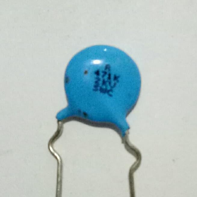 (BACA DESKRIPSI) KAPASITOR CERAMIC 471K 2KV