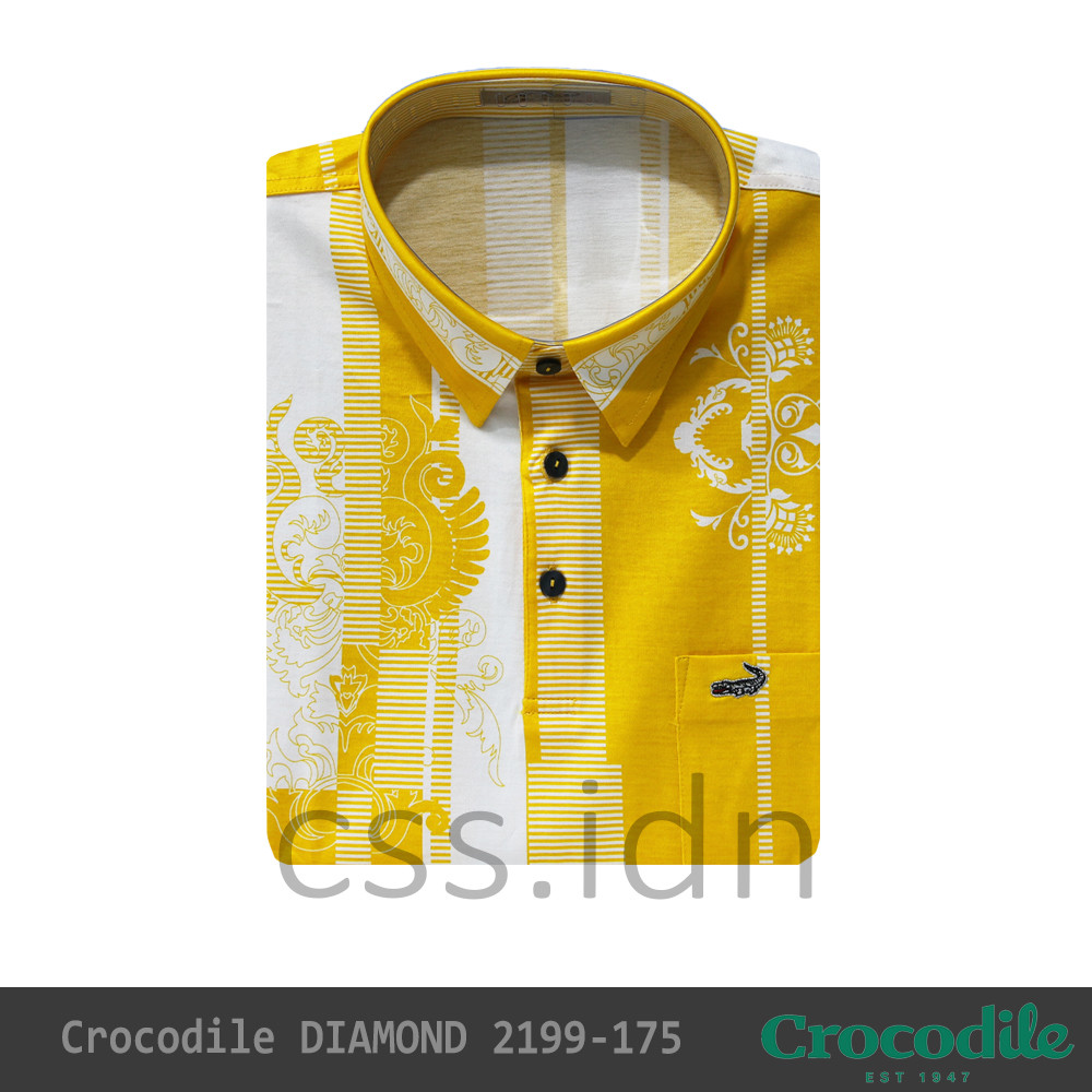 Kaos Kerah Kemeja Pria Crocodile Diamond 2199-174