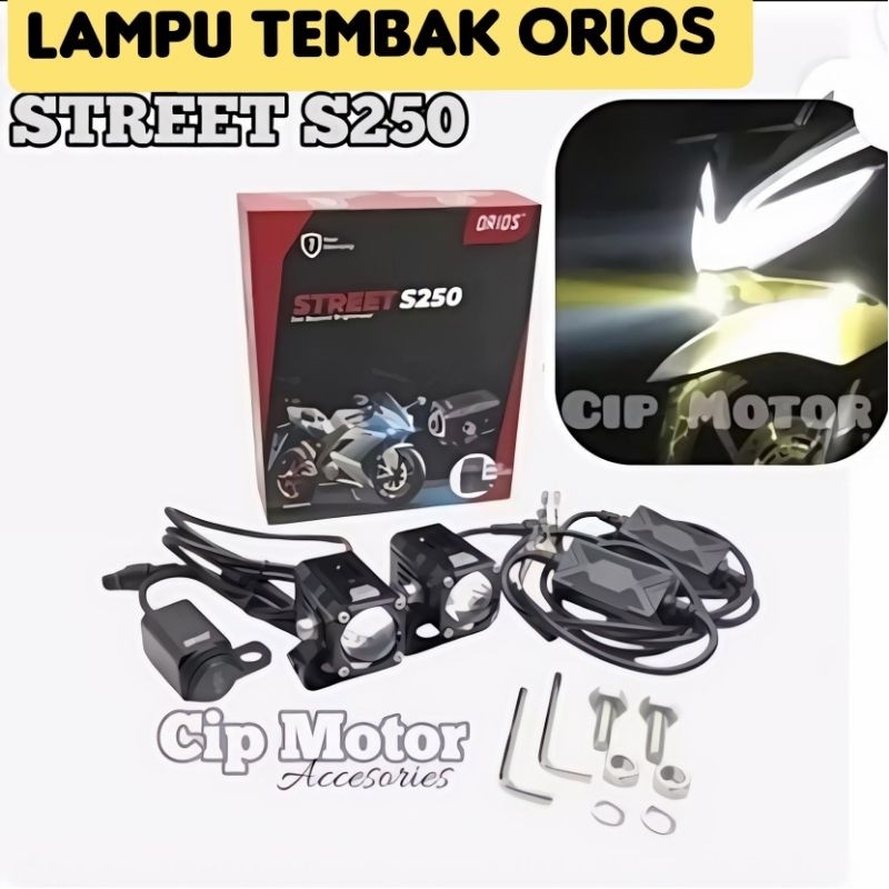 Lampu D2 Laser MotoLed Moto Led HAPAG X1 ORIOS